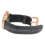 Panerai Luminor Goldtech 18k Rose Gold Black Dial 47mm Automatic Mens PAM01269