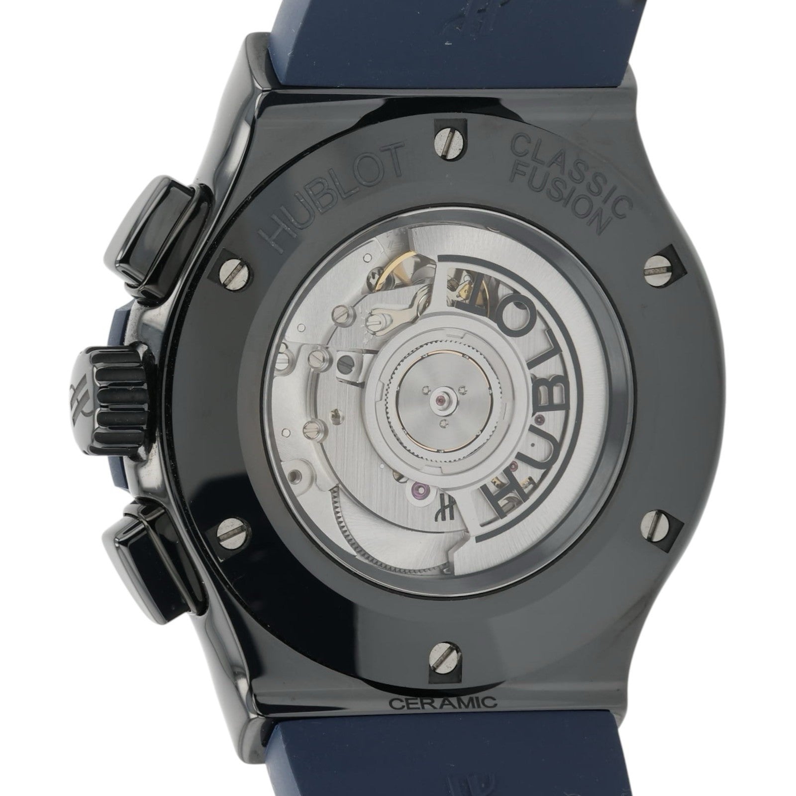 Hublot Classic Fusion Blue Dial Ceramic 45mm Automatic Men’s 521.CM.7170.RX