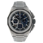 Zenith El Primero Skeleton Dial Titanium 45mm Automatic Mens Watch 95.9100.9004