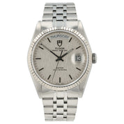 Tudor Prince Day-Date Silver Dial Stainless Steel 36mm Automatic Men’s 76214