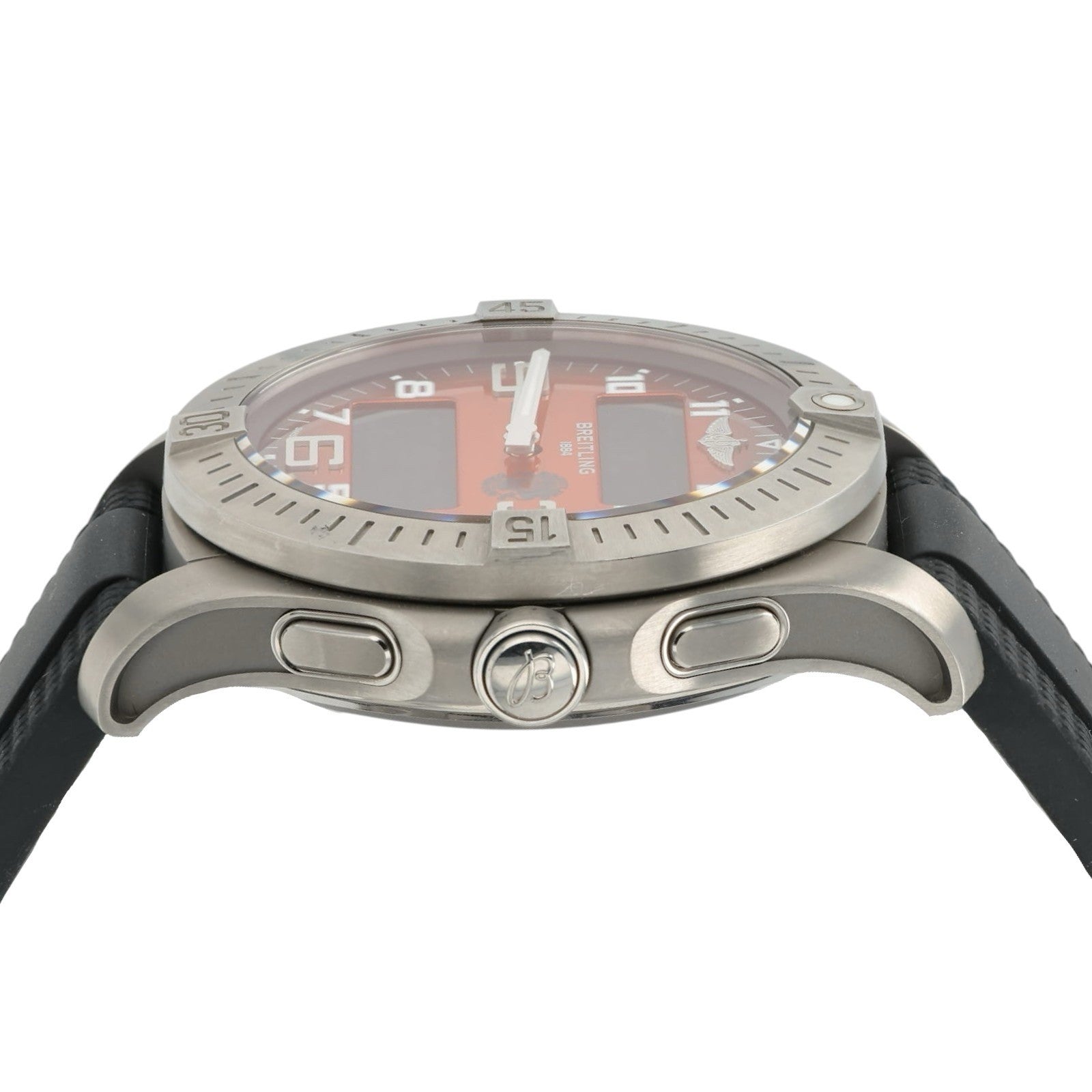 Breitling Aerospace B70 Orbiter Orange Dial Titanium 43mm Quartz Men’s EB7010
