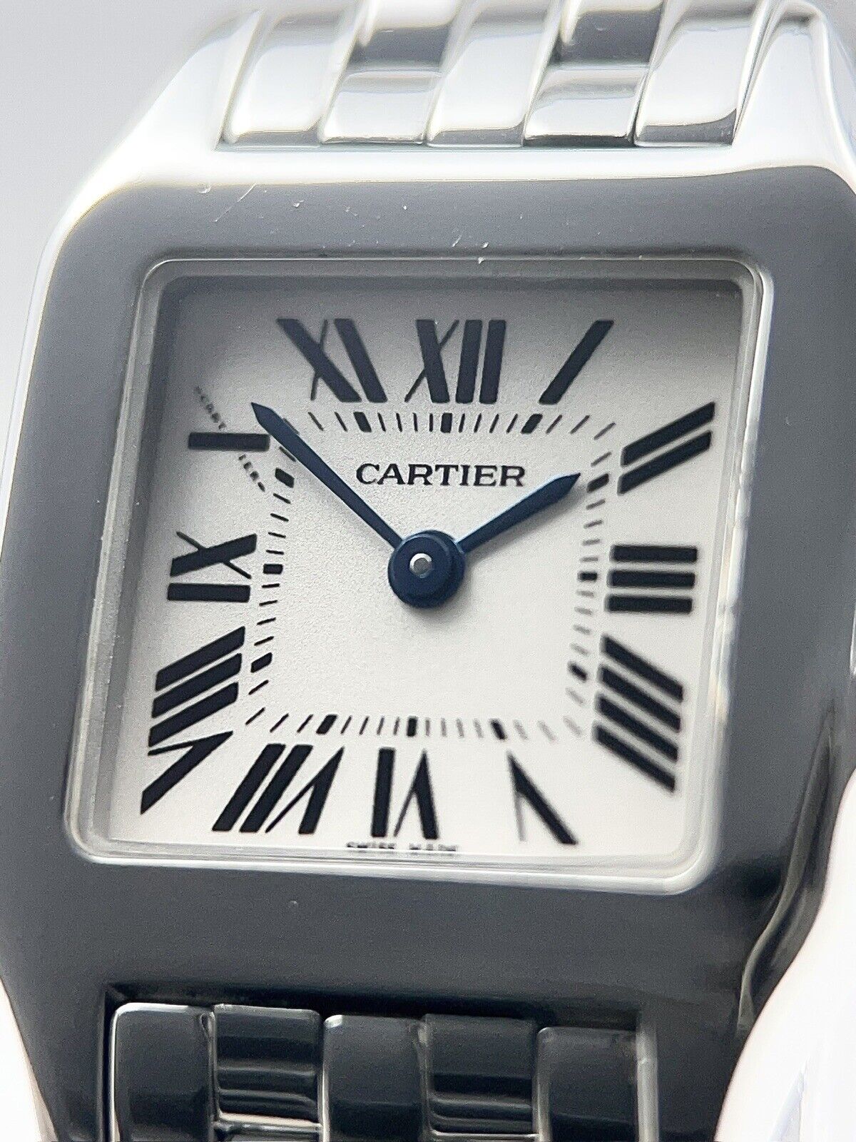 Cartier Santos Demoiselle 20 x 28mm Stainless Steel Women's Watch Ref 2698