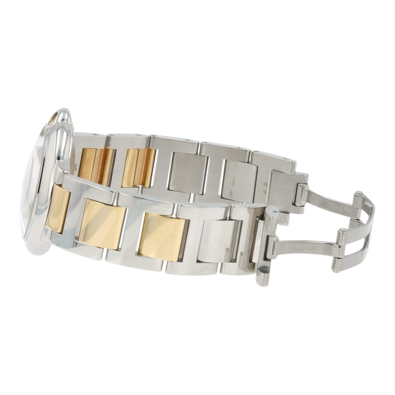 Cartier Ballon Bleu Silver Dial Gold & Steel 36mm Quartz Unisex Watch W69008Z3