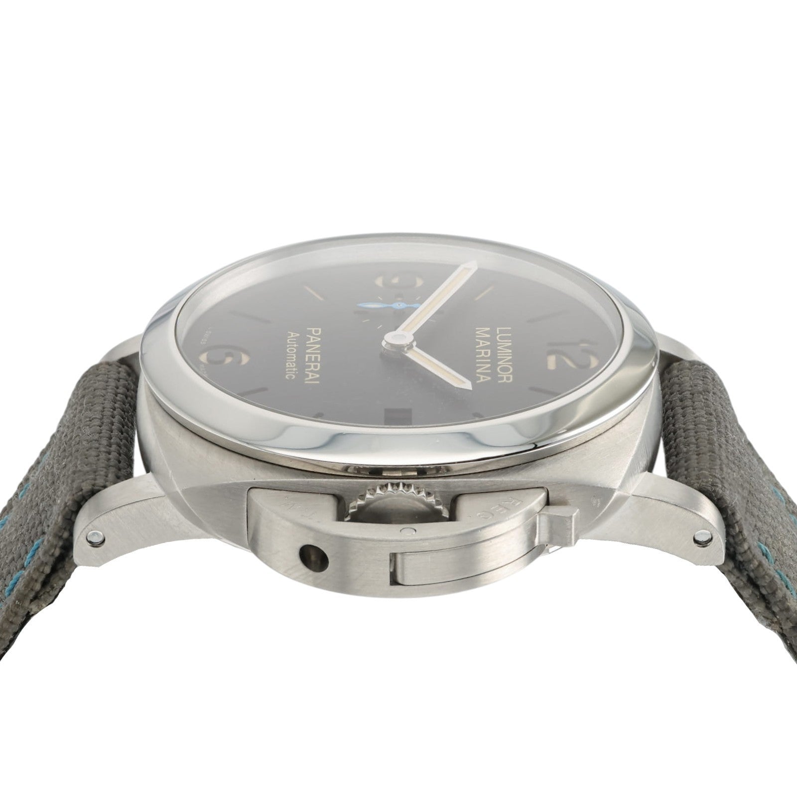 Panerai Luminor Marina 1950 Black Dial Steel 44mm Automatic Mens Watch PAM0132
