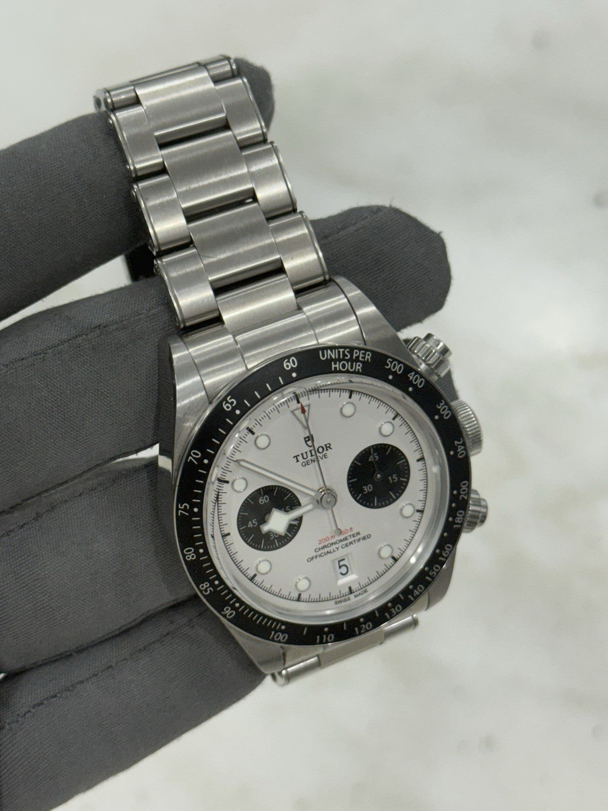 Tudor Black Bay Chrono Steel Panda 41mm Automatic Men's Watch 79360N