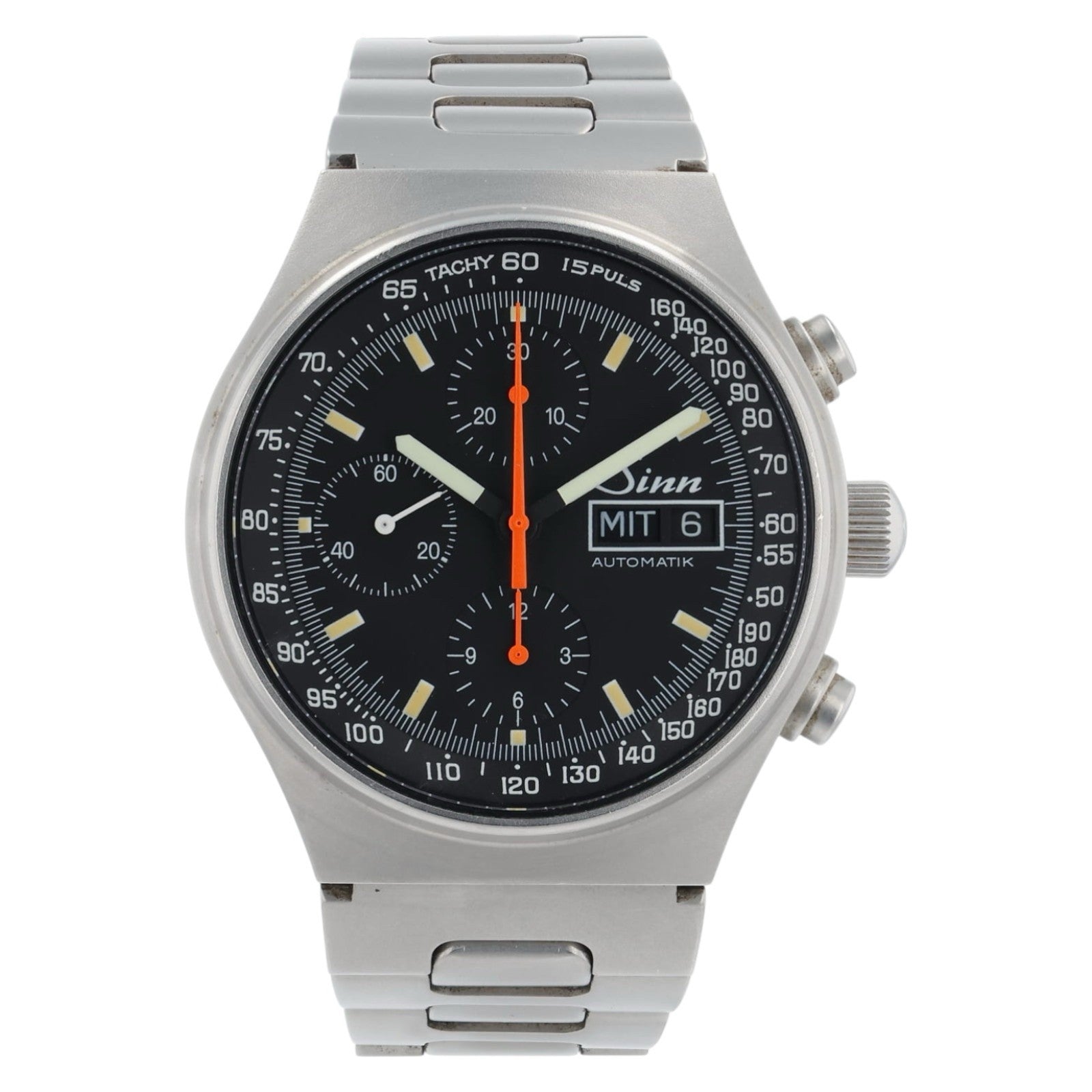 Sinn 144 ST SA Black Dial Stainless Steel 41mm Automatic Men’s Watch 144