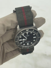 2023 Tudor Pelagos FXD 25717N Titanium 42mm Fabric Strap Watch - Box & Papers