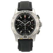Breitling Avenger Chronograph Black Dial Steel 42mm Automatic Mens Watch AB0146