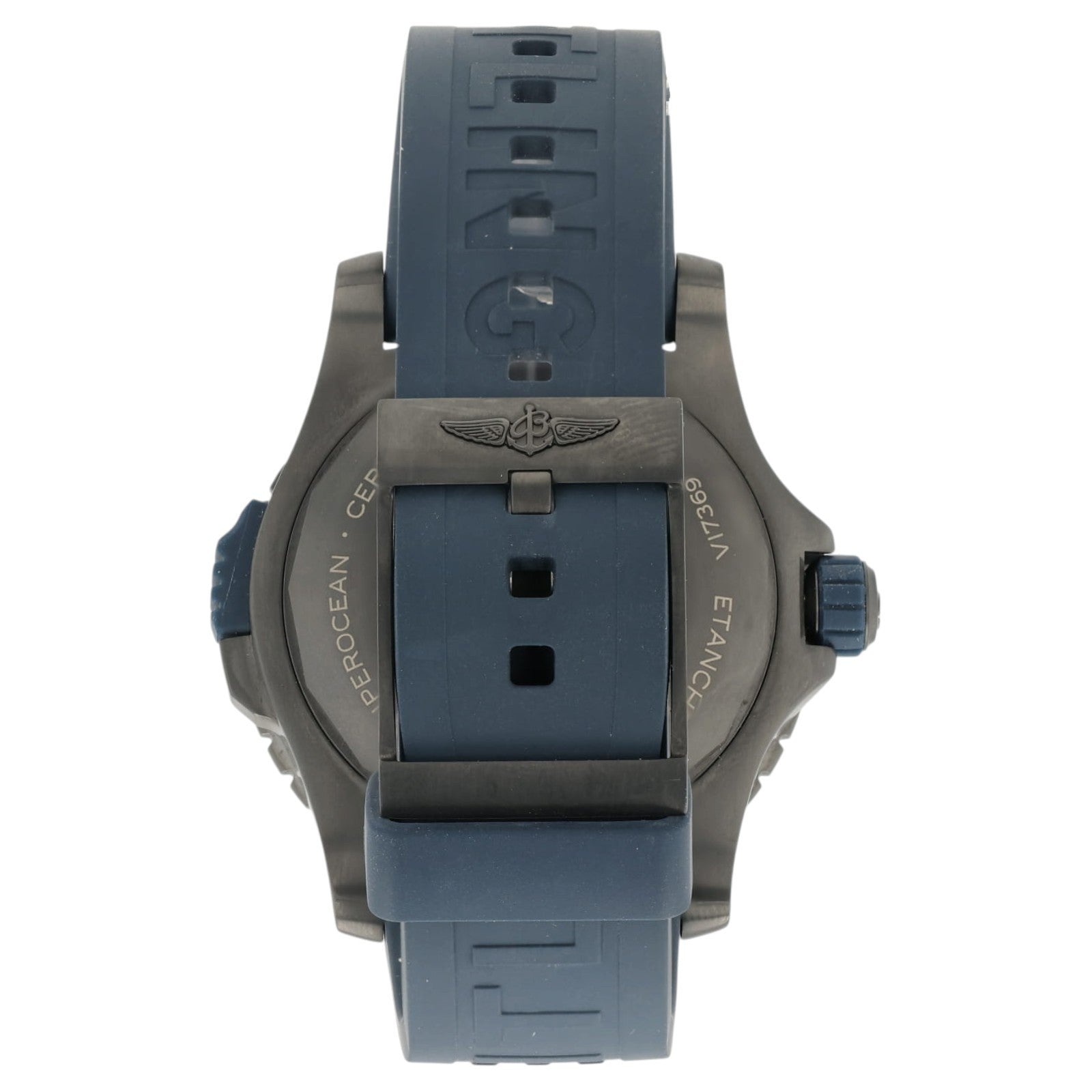Breitling SuperOcean 48 Blue Dial Titanium 48mm Automatic Mens Watch V17369