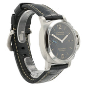 Panerai Luminor Marina Black Dial Stainless Steel 44mm Automatic Mens PAM01312