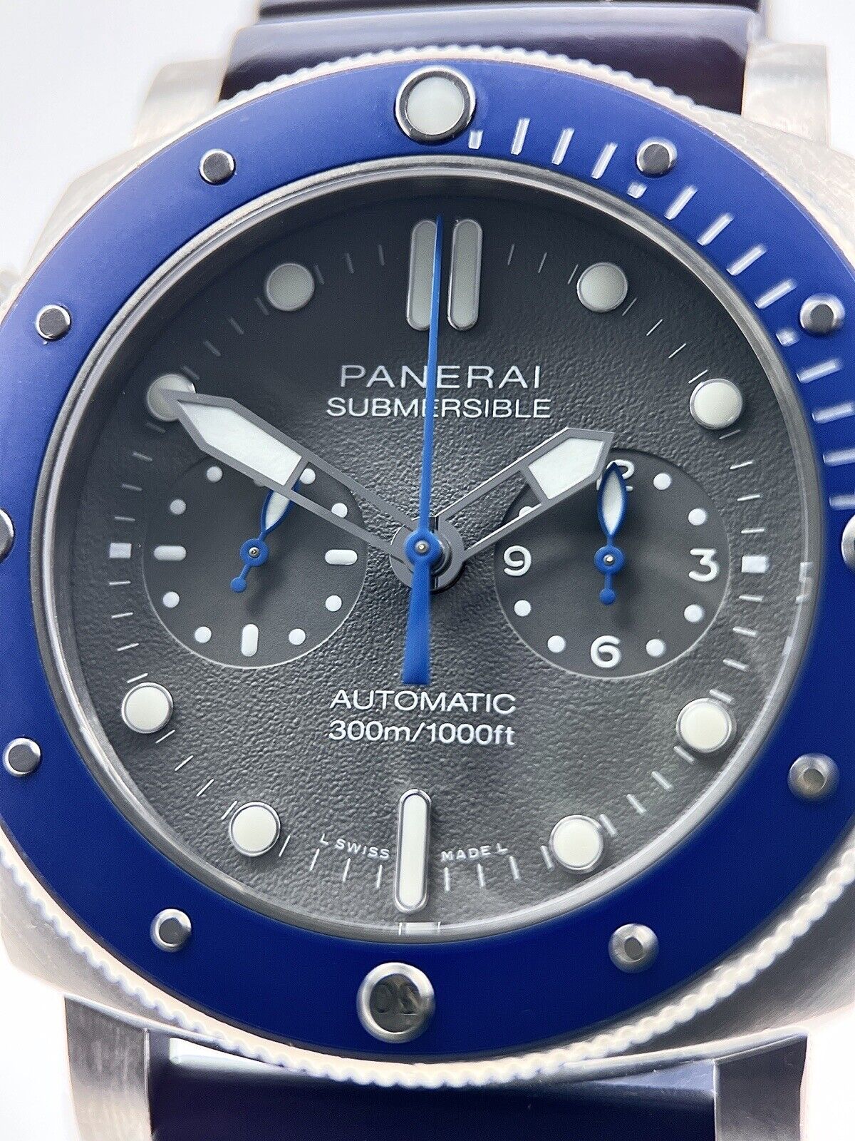 Panerai Luminaries Submersible Gray Dial Men's Watch - PAM00982 47mm Auto - B/P