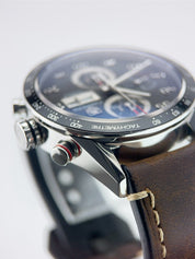 Tag Heuer Carrera Stainless Steel Black Dial 43mm Automatic Men’s Watch CV2A10