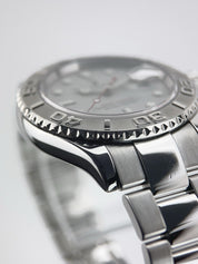 Rolex Yacht-Master Stainless Steel Silver Dial 40mm Automatic Mens Watch 16622