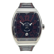 Franck Muller Vanguard Steel Black 45mm Automatic Men’s Watch V45SCDT - B/P