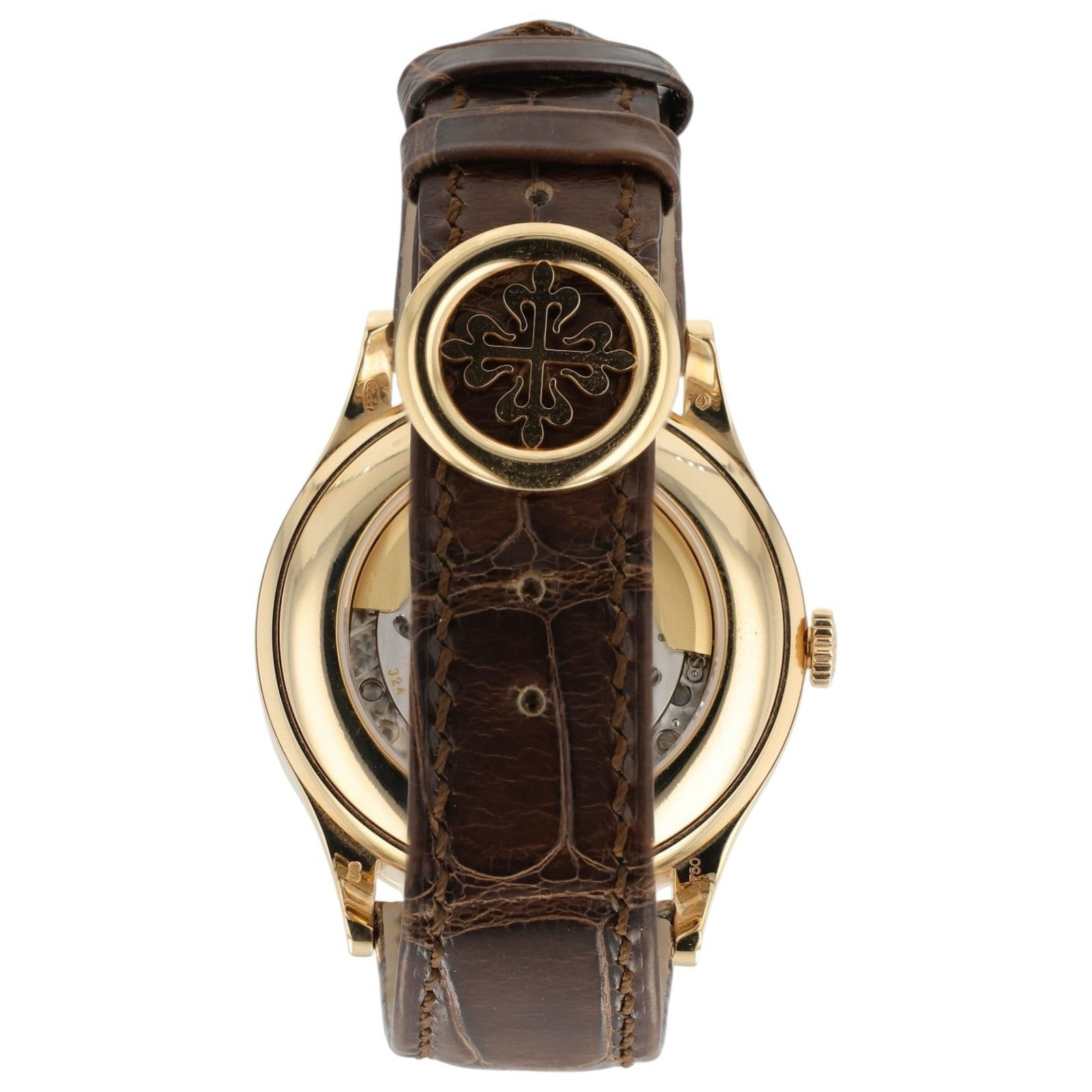 Patek Philippe Perpetual Calendar Silver Dial 18k Rose Gold 39.5mm Mens 5496R001