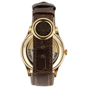 Patek Philippe Perpetual Calendar Silver Dial 18k Rose Gold 39.5mm Mens 5496R001