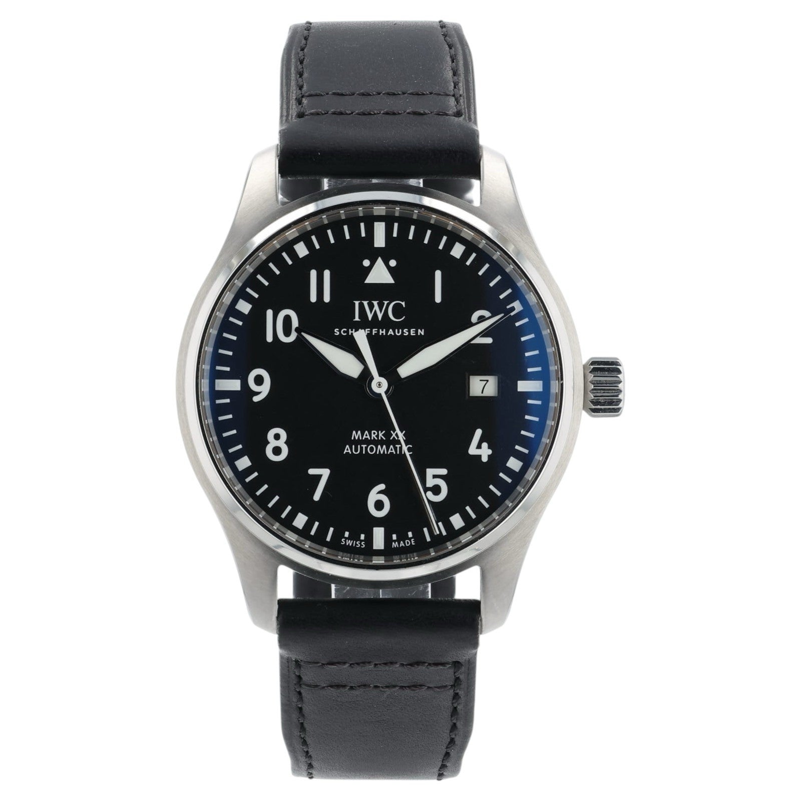 IWC XX Pilots Black Dial Stainless Steel 40mm Automatic Mens Watch IW328201