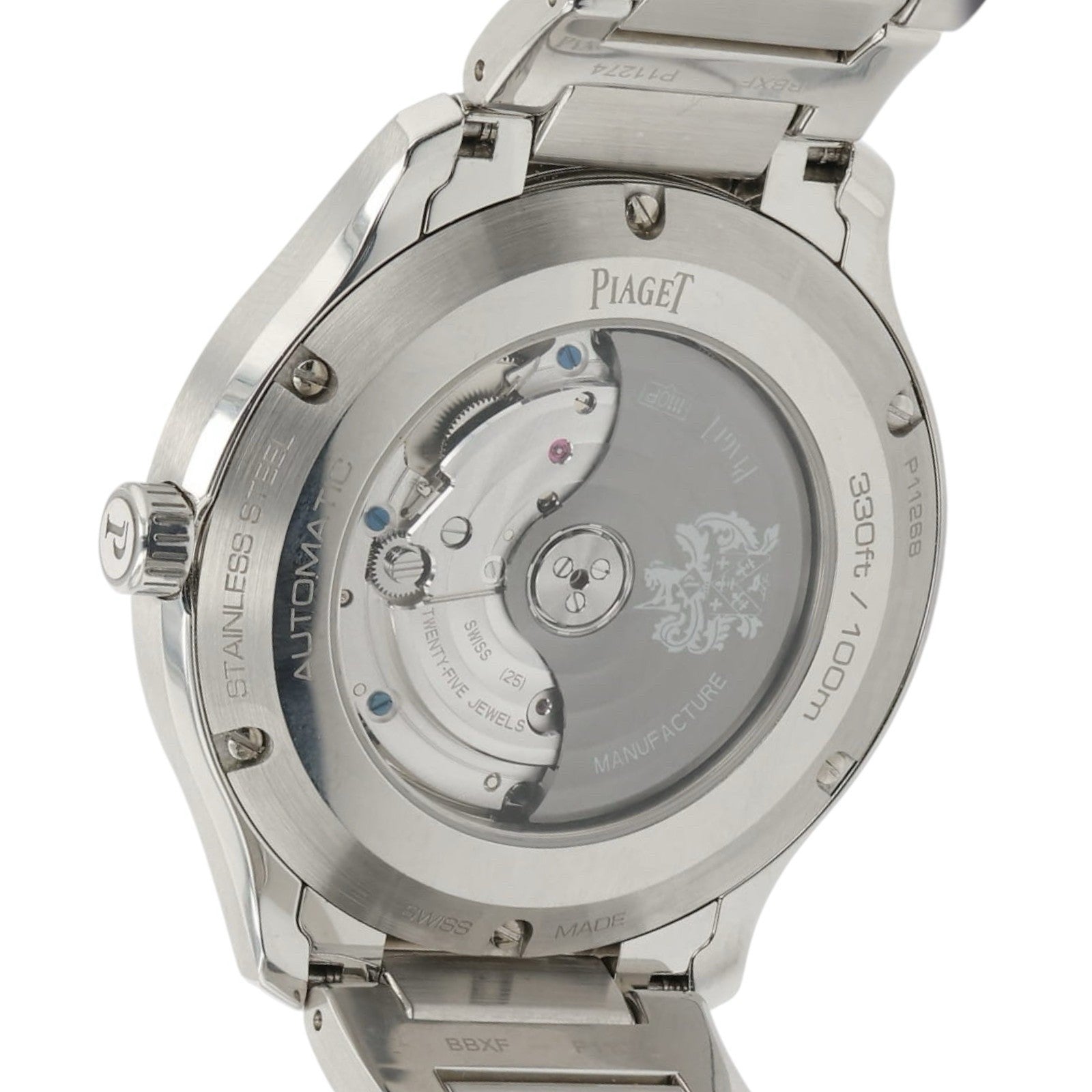 Piaget Polo S Stainless Steel Gray Dial 42mm Automatic Movement Men’s P11268