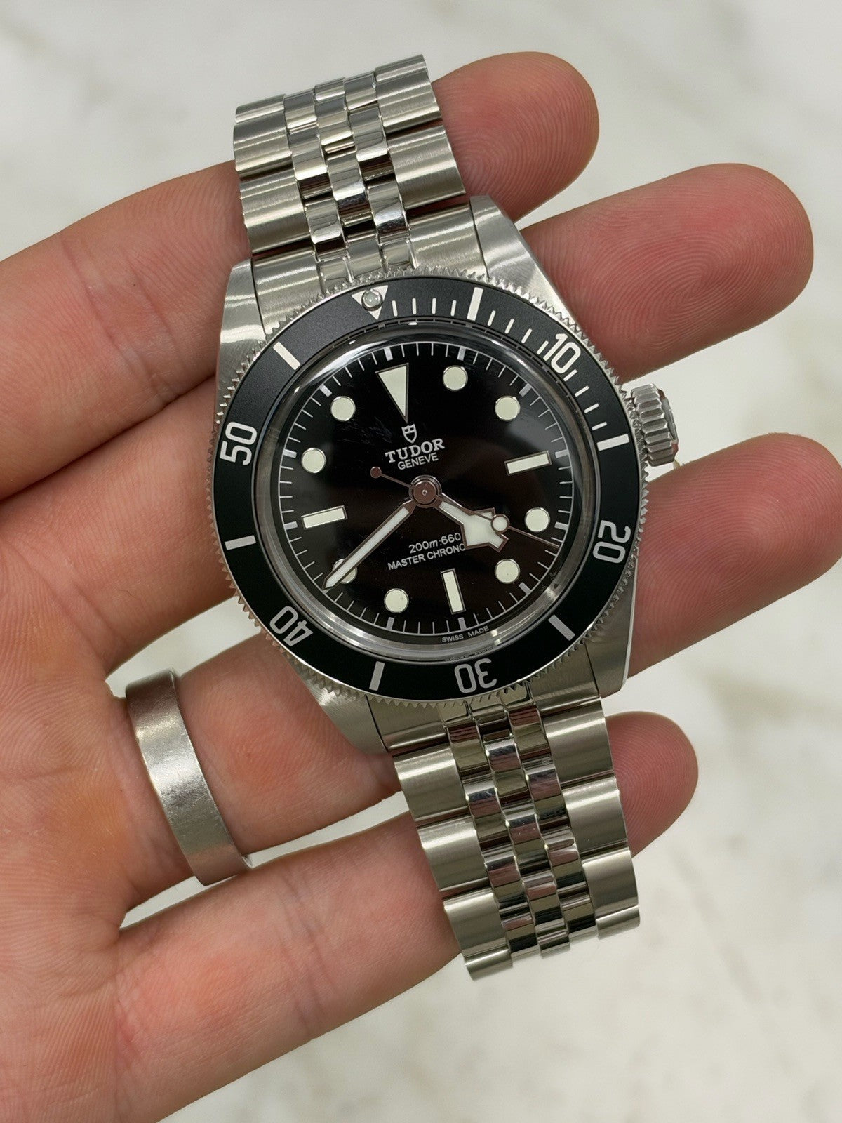 2026 Tudor Black Bay 41mm Monochrome Jubilee Black Watch M7941A1A0NU-0003 NEW