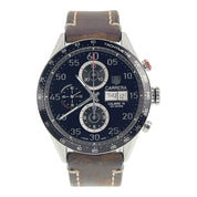 Tag Heuer Carrera Stainless Steel Black Dial 43mm Automatic Men’s Watch CV2A10