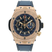 Hublot Big Bang Skeleton Dial 18k Rose Gold 45mm Automatic Mens 411.OX.5189.RX