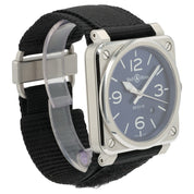 Bell & Ross Blue Dial Stainless Steel 42mm Automatic Movement Men’s BF03-92