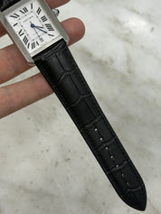 Cartier Tank XL Silver Dial Stainless Steel 31mm Automatic Mens Watch W5200027
