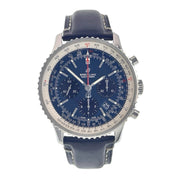Breitling Navitimer Stainless Steel Blue Dial 43mm Automatic Men’s Watch AB0121