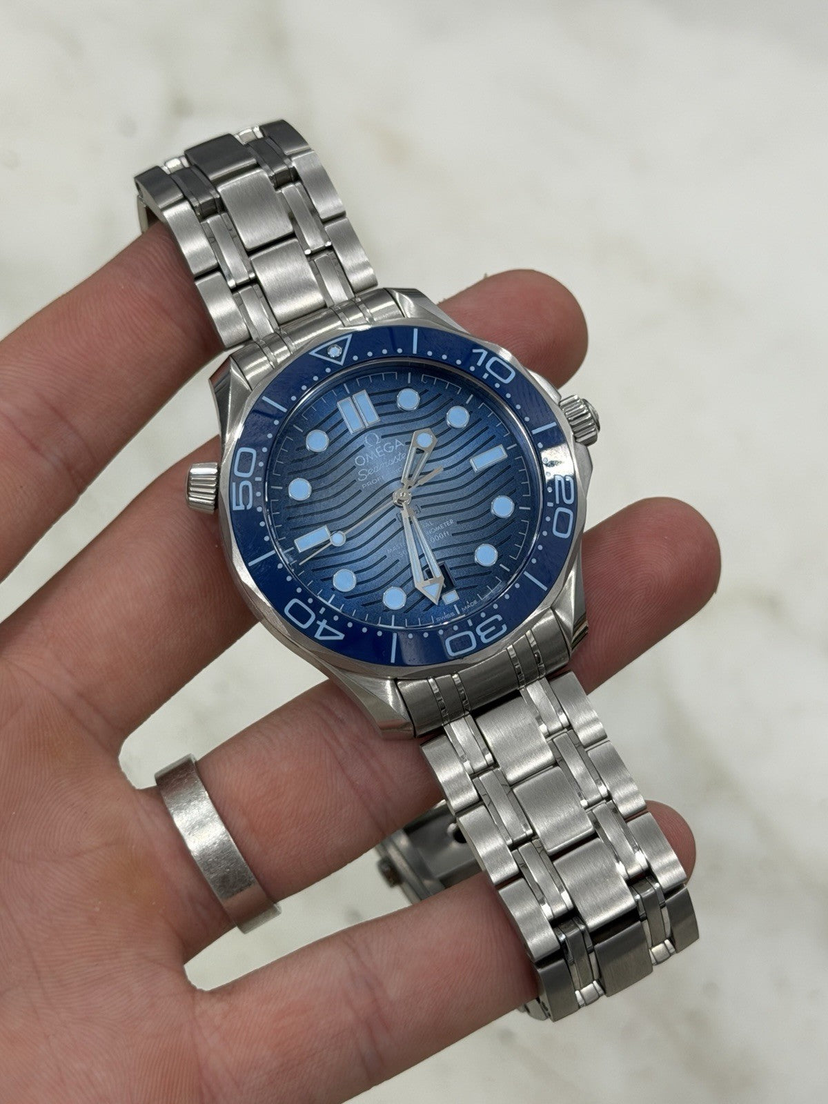 Omega Seamaster Diver 300M Summer Blue Edition 42mm 210.30.42.20.03.003 - B/P