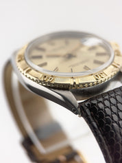 Rolex Datejust Turn-O-Graph Gold & Steel Champagne Dial 36mm Automatic Mens 1625