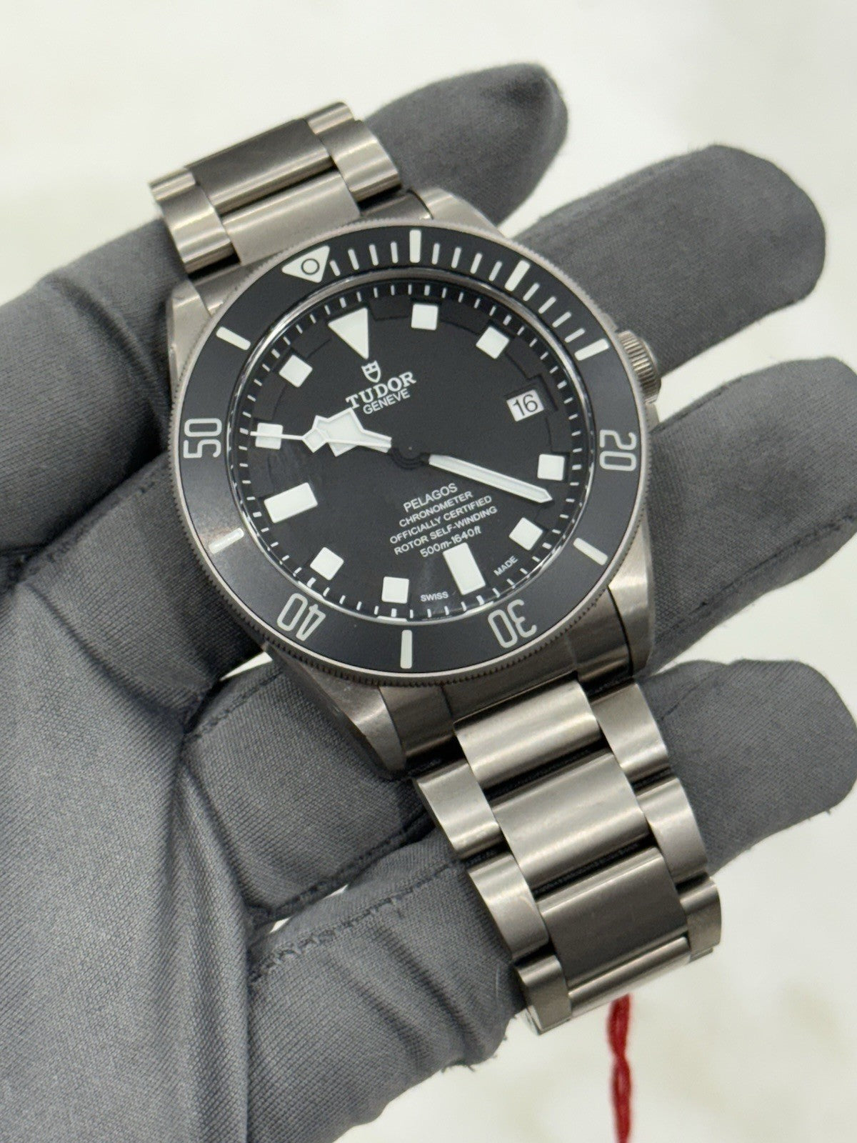 2024 Tudor Pelagos Date Black Dial Titanium Men's Watch 25600TN - Box & Papers