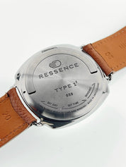 Ressence Slim Titanium White Dial 42mm Automatic Movement Men’s Watch Type 1