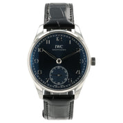 IWC Portugieser Blue Dial Stainless Steel 40mm Automatic Men’s Watch IW358305