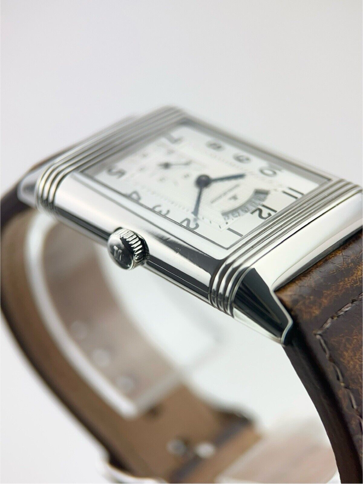 Jaeger-LeCoultre Grand Reverso Duo Steel Silver Color Dial 48mm Manual 273.8.85