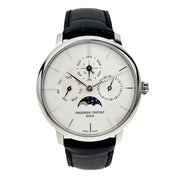 Frederique Constant Perpetual Calendar 42mm Automatic FC-775S4S6 White Dial B&P