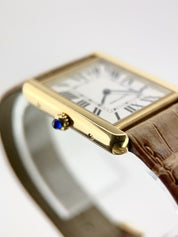 Cartier Tank Solo 18k Yellow Gold 27mm Quartz Movement Men’s Watch W5200004