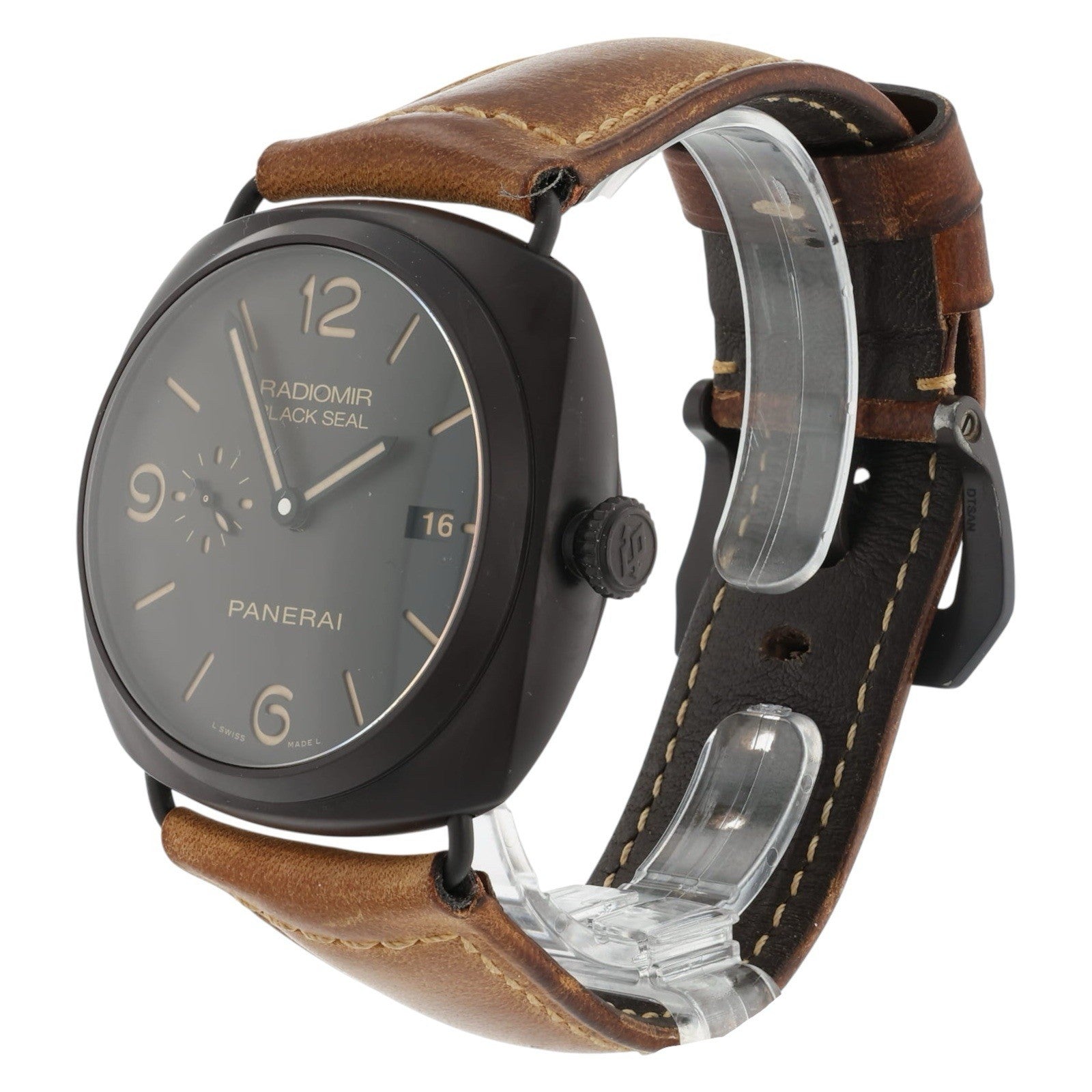 Panerai Radiomir Black Seal Composite Black Dial 45mm Automatic Mens PAM00505