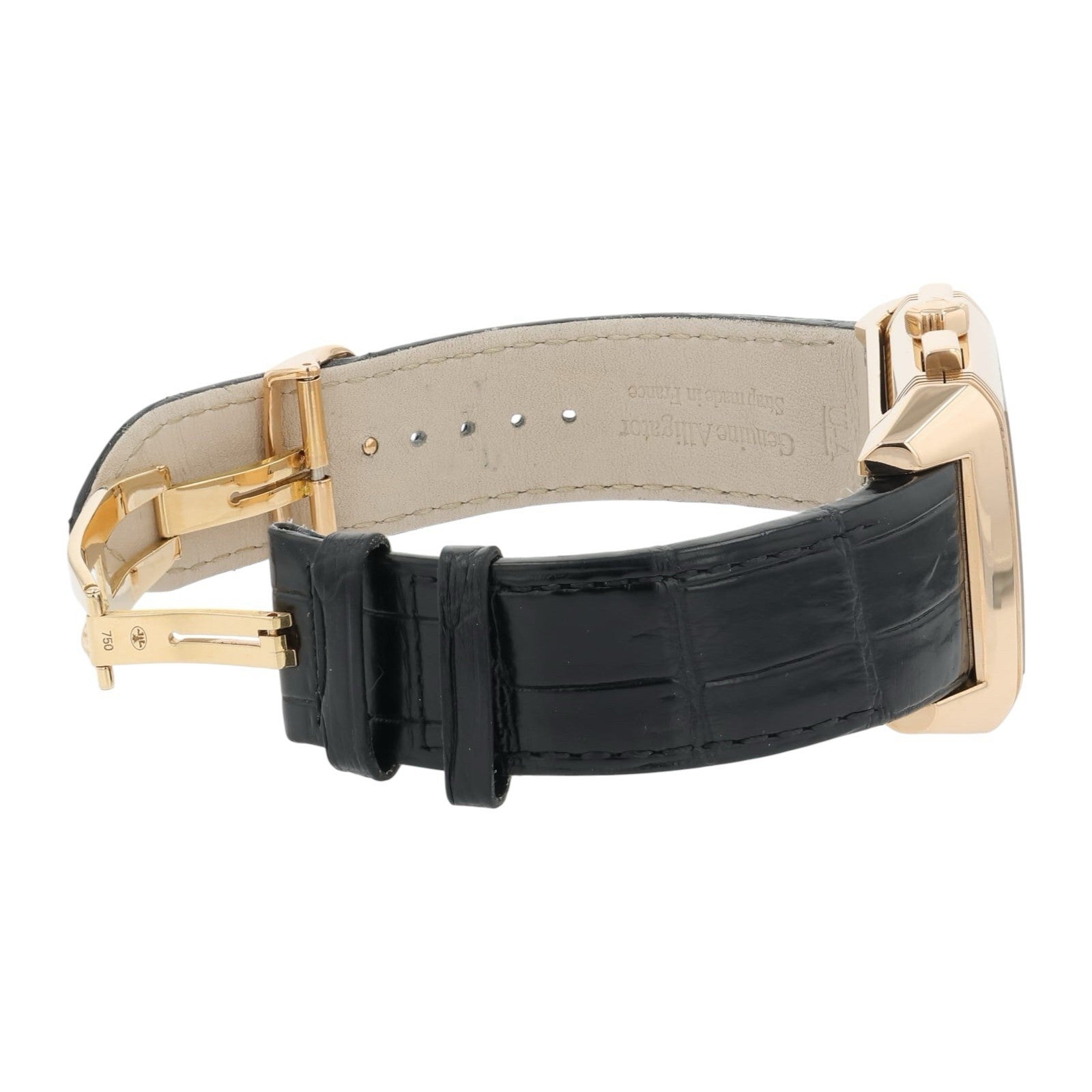 Jaeger LeCoultre Reverso 18k Rose Gold Silver Dial 35x41mm Automatic Q7012620