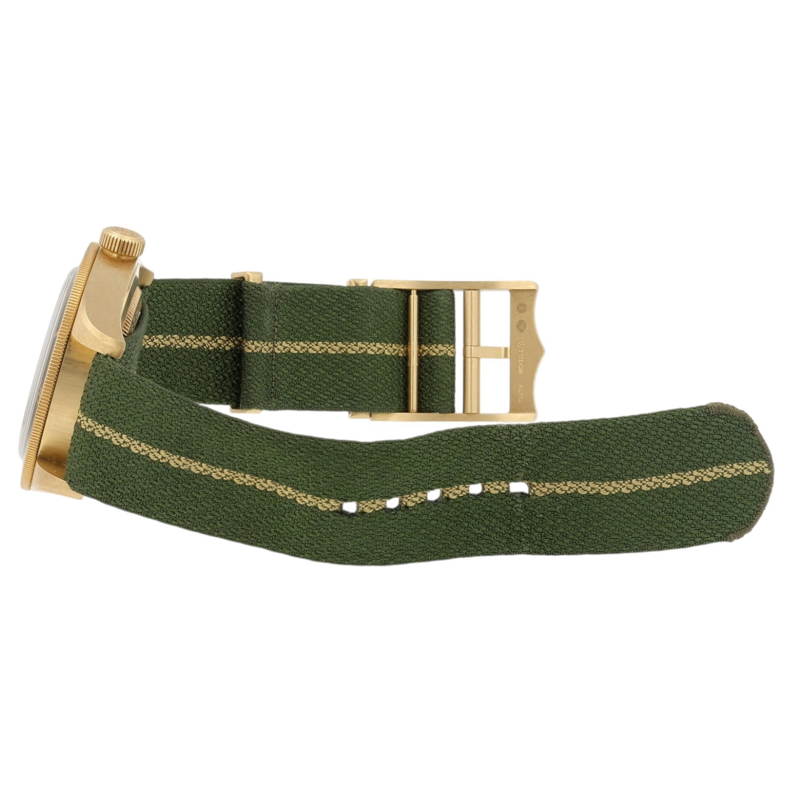 Tudor Black Bay 58 Green Dial 18k Yellow Gold 39mm Automatic Mens Watch 79018V