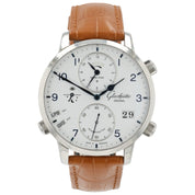 Glashutte Original Senator White Dial Steel 44mm Automatic Mens 1-89-02-03-02-30