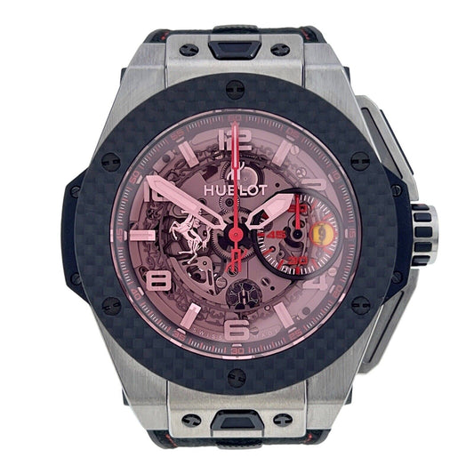 Hublot Big Bang Ferrari LE Titanium 45mm Automatic Men’s Watch 401.QX.0123.VR