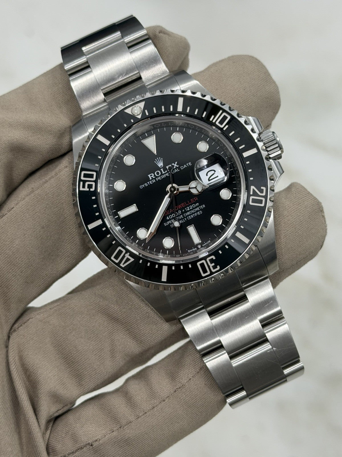 2021 Rolex Sea-Dweller Steel Black Dial 43mm Automatic Men’s Watch 126600