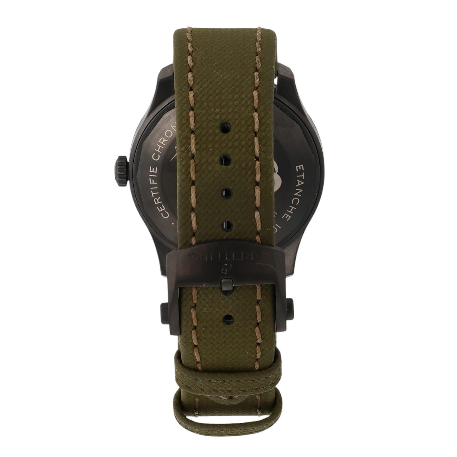 Breitling Aviator Blacksteel Case Green Dial 41mm Automatic Movement Mens M17315