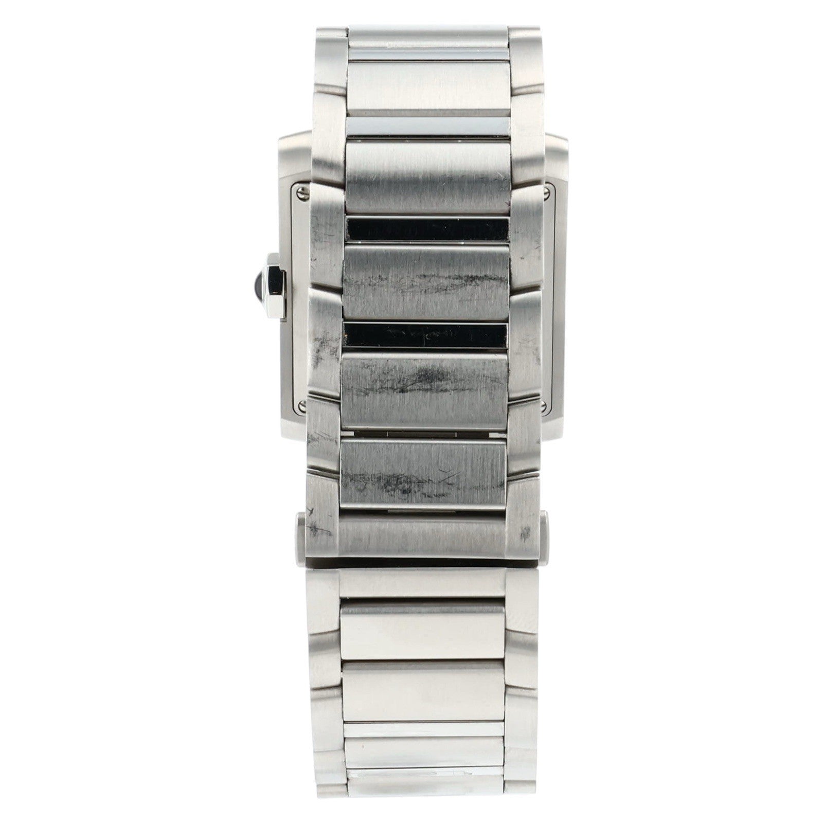 Cartier Tank Francaise Steel Silver Dial 30.5mm Automatic Men’s Watch WSTA0067