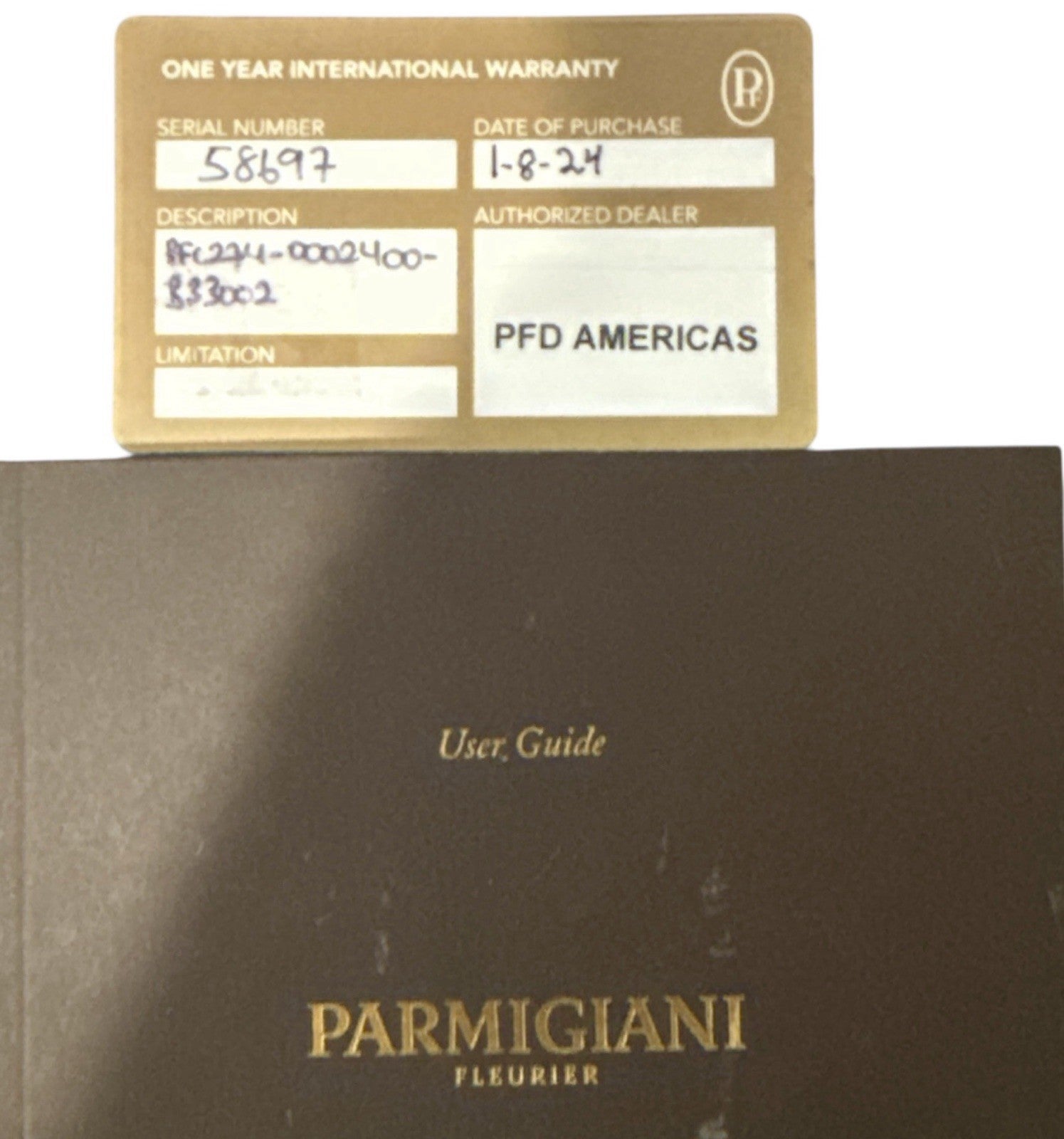 Parmigiani Fleurier PFC274