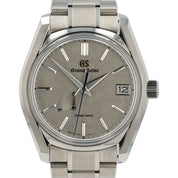 Grand Seiko Taisetsu Winter Gray Dial Titanium 40mm Automatic Mens Watch SBGA415