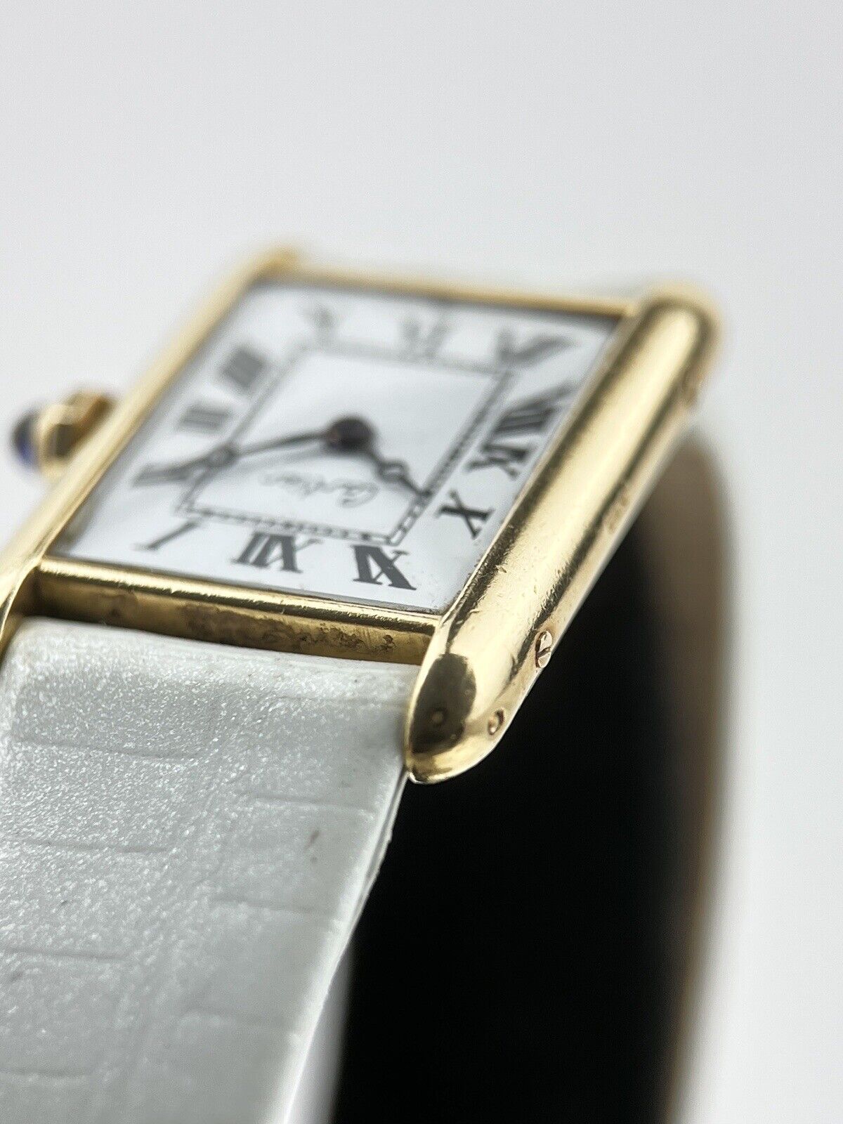 Vintage Cartier Tank Normale 18k Yellow Gold Manual Wind Women’s Watch