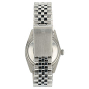 Rolex Datejust Silver Dial Stainless Steel 36mm Automatic Men's Watch 16030