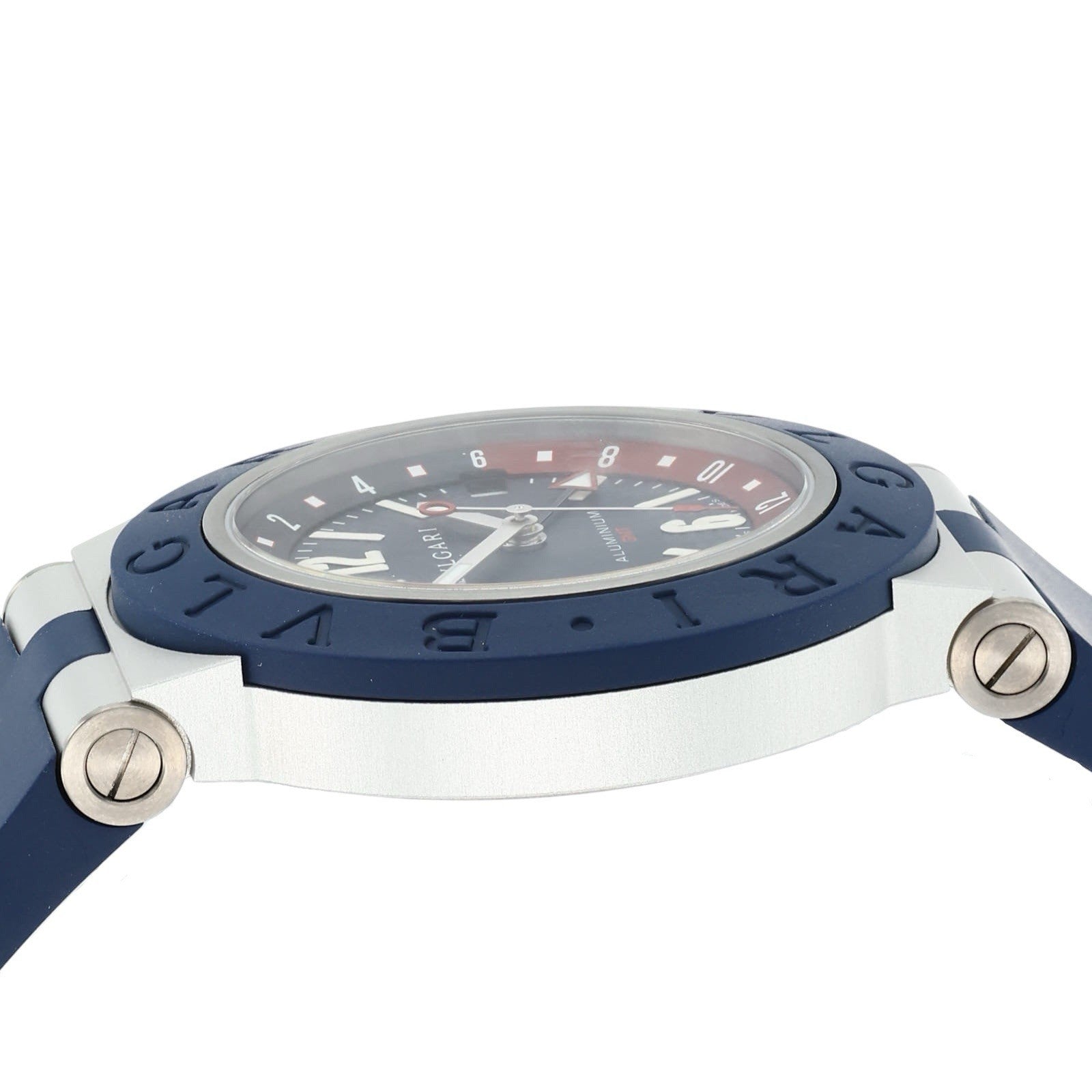 Bulgari Aluminum GMT Blue Dial 40mm Automatic Men’s Watch BB 40 AT GMT