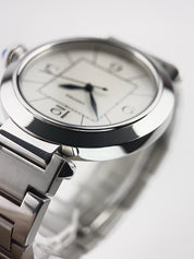 Cartier Pasha Stainless Steel Silver Dial 42mm Automatic Men's Watch W31072M7